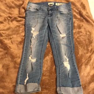 Cute crop jeans